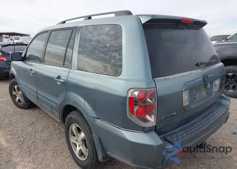 2006 Honda Pilot Ex из США, поврежденный, VIN 2HKYF18416H561415